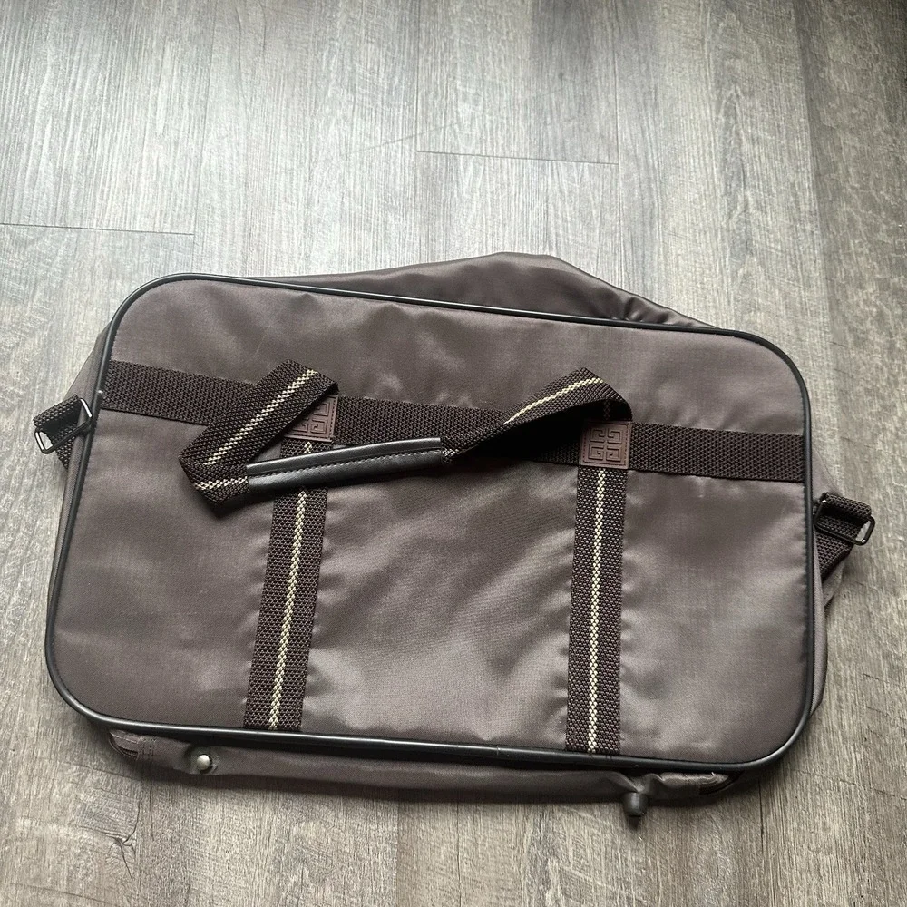 Givenchy Parfums Black Nylon Weekender Travel Tote Bag Carry On Promotional Gift